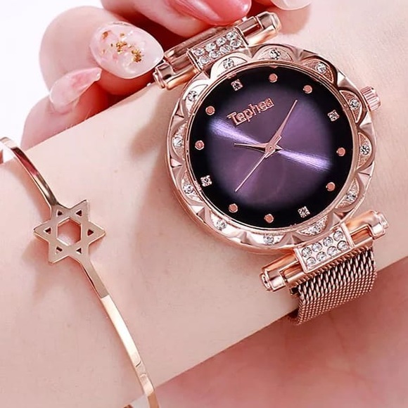 Accessories - 1pcs Luxury Women Magnetic Watches 2020 relogio fe